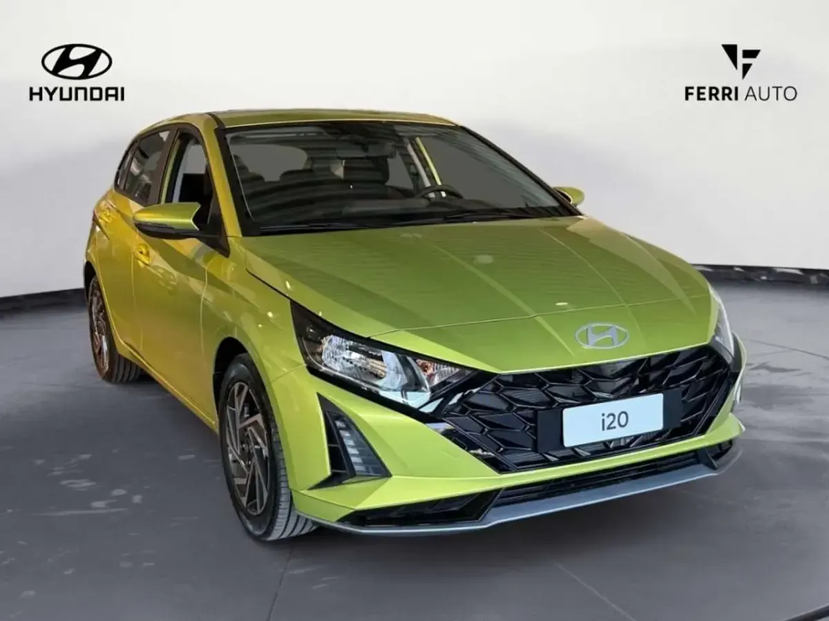 Nuova Hyundai i20 90 CV (66 kW) 2026 Verde Utilitaria