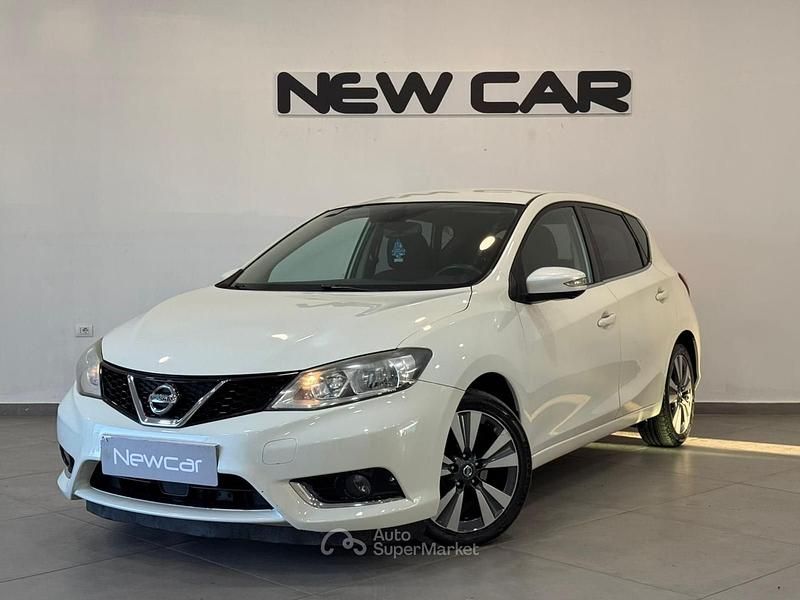 Usata Nissan Pulsar Tekna 110 CV (80 kW) 2015 Bianco Utilitaria