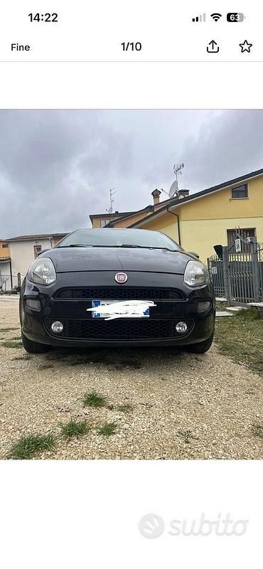 Usata Fiat Grande Punto 2016 Nero Utilitaria