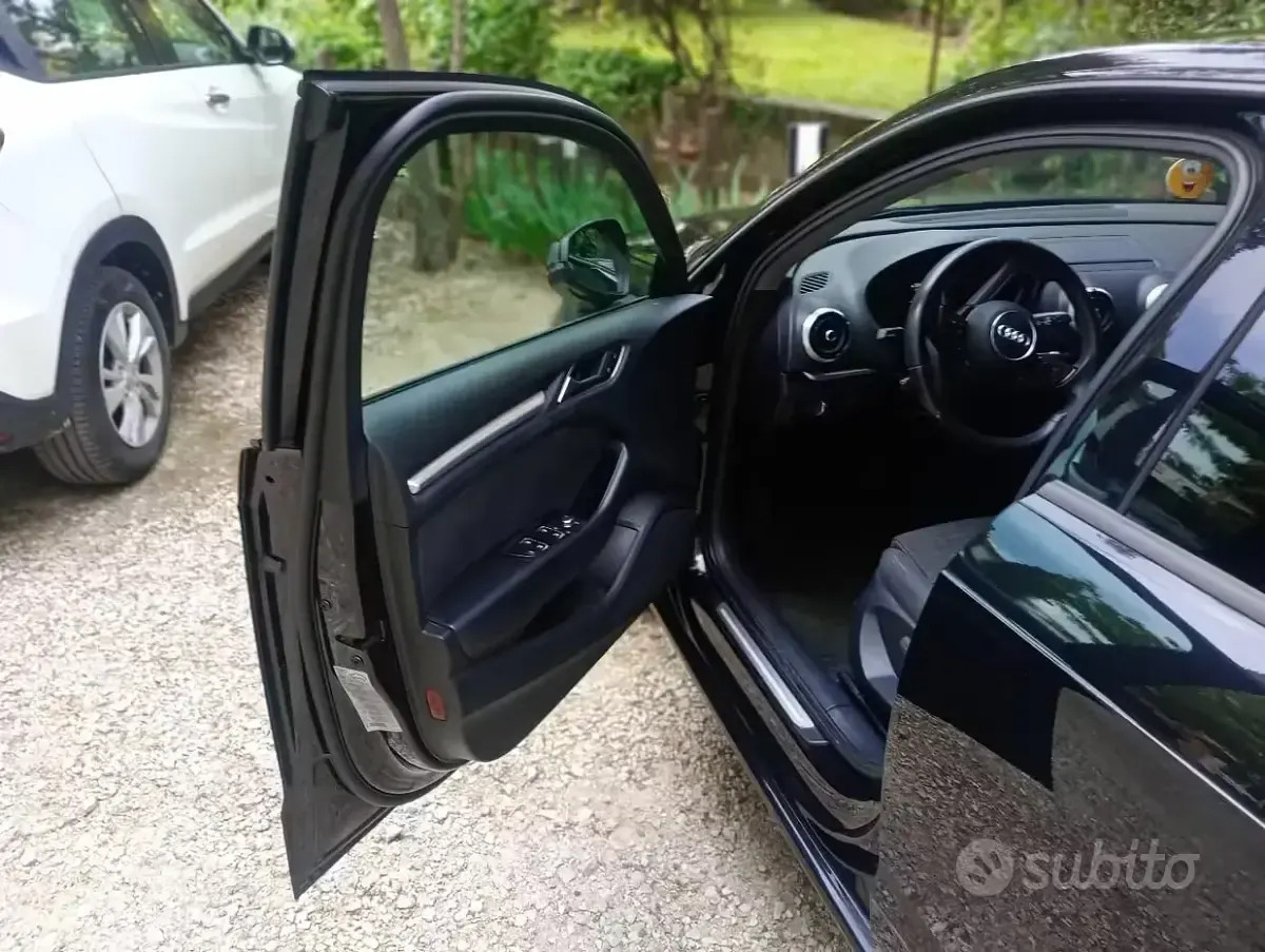 Usata Audi A3 116 CV (85 kW) 2018 Nero Berlina