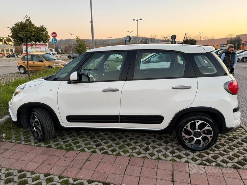 Usata Fiat 500L Cross 95 CV (69 kW) 2021 Bianco Monovolume