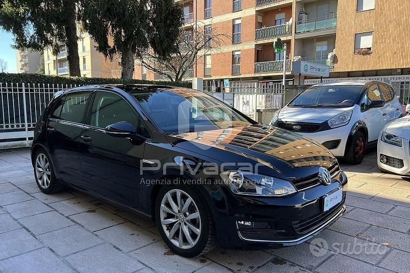 Usata VW Golf VII Executive 150 CV (110 kW) 2015 Nero Utilitaria