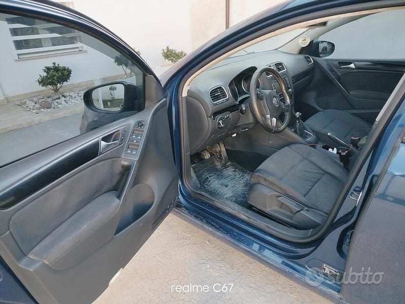 Usata VW Golf VII 110 CV (80 kW) 2012 Blu Berlina