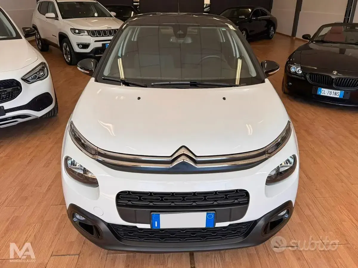Usata Citroën C3 PureTech 83 CV (61 kW) 2019 Bianco Utilitaria