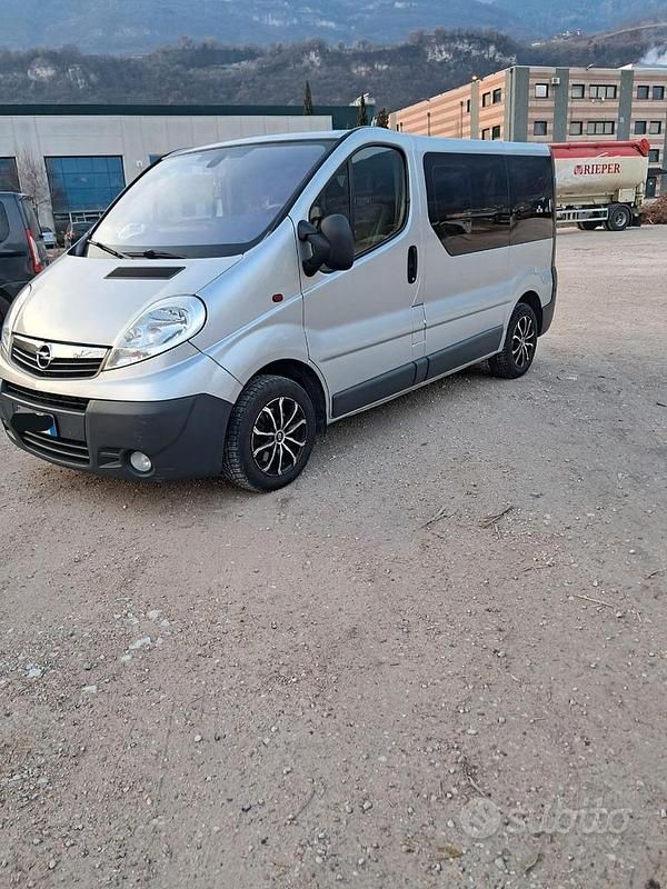 Grigio Usata 2008 Opel Vivaro Monovolume | 11.000 € (Buon prezzo) - Immagine 1/4