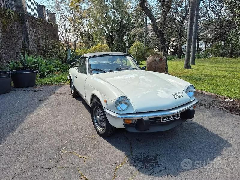Usata Triumph Spitfire 1970 Bianco Cabrio
