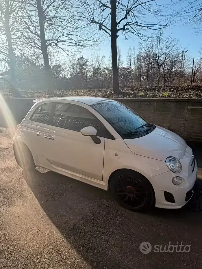 Usata Abarth 595 160 CV (117 kW) 2015 Bianco Utilitaria