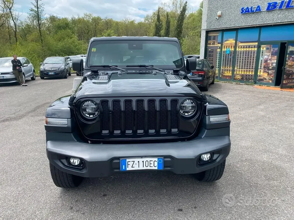 Usata Jeep Wrangler Unlimited Sport 200 CV (147 kW) 2019 Nero SUV