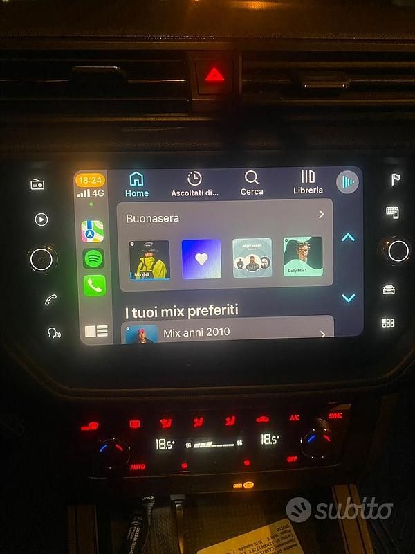 Usata Seat Ibiza FR 2019 Rosso Berlina