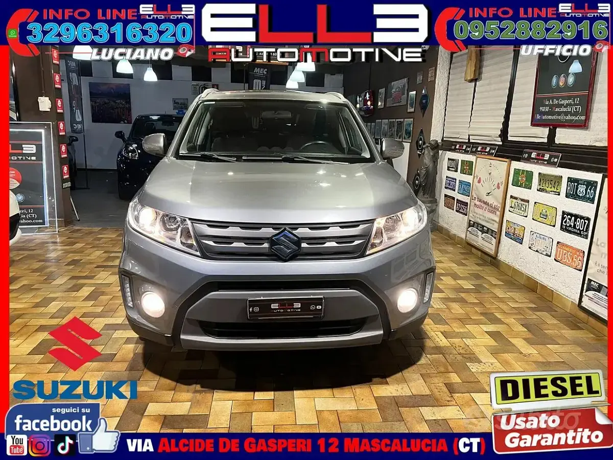 Usata Suzuki Vitara 120 CV (88 kW) 2016 Grigio SUV