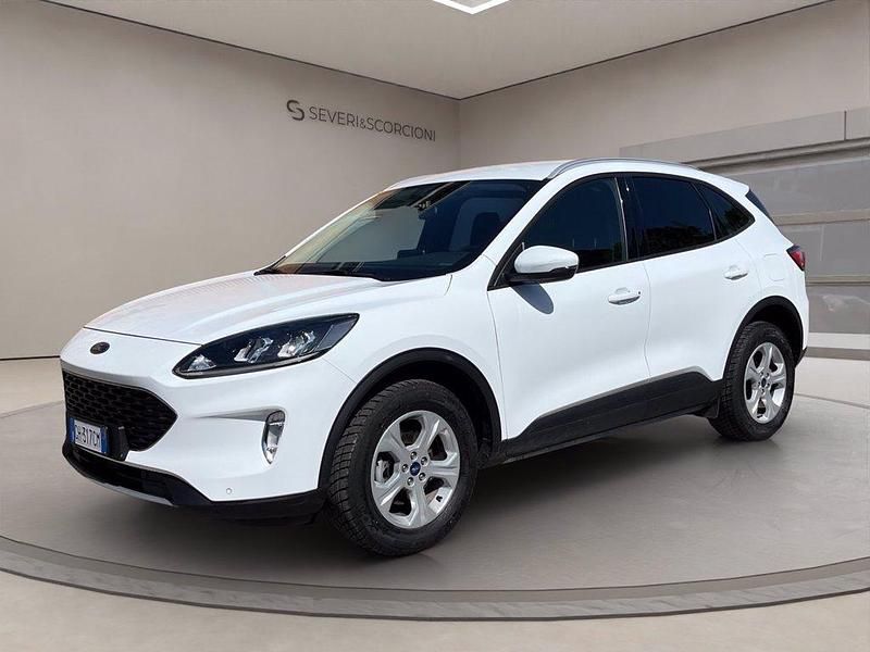 Bianco Usata 2022 Ford Kuga Business Edition SUV | 22.400 € (Buon prezzo) - Immagine 1/4