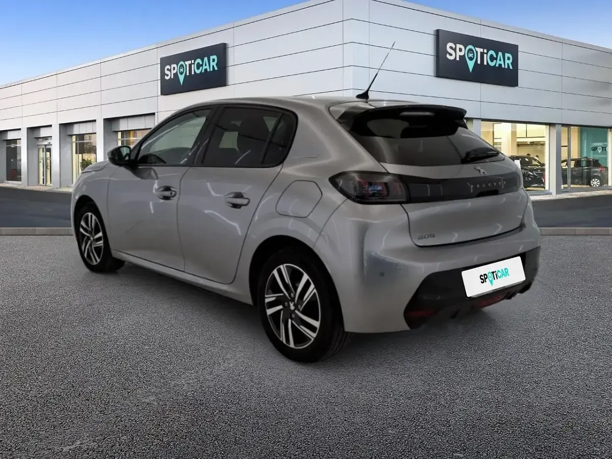 Usata Peugeot 208 Allure 101 CV (74 kW) 2021 Grigio Utilitaria