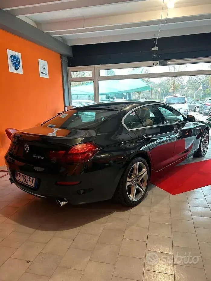 Usata BMW 640 M Sport 313 CV (230 kW) 2015 Nero Coupé