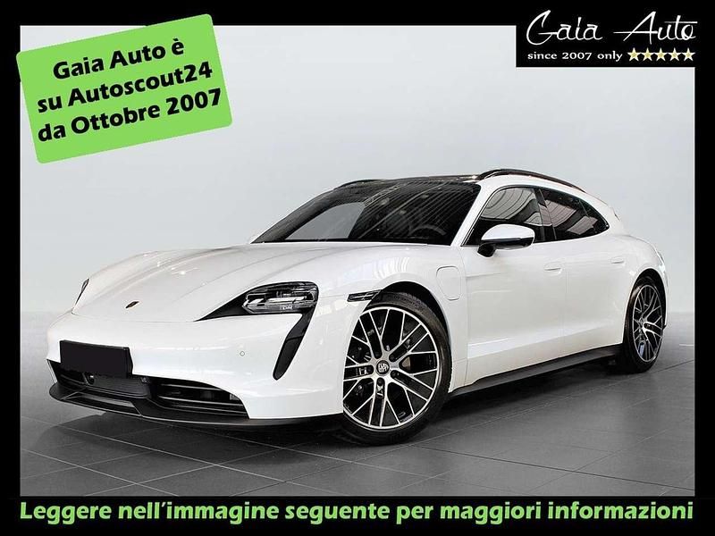 Bianco Usata 2023 Porsche Taycan Sport Turismo Tre volumi | 69.900 € (Super prezzo) - Immagine 1/4