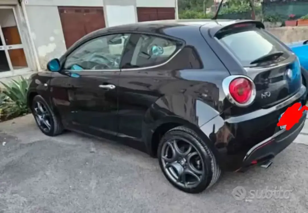 Begagnad Alfa Romeo MiTo 120 HK (88 kW) 2010 Svart Halvkombi