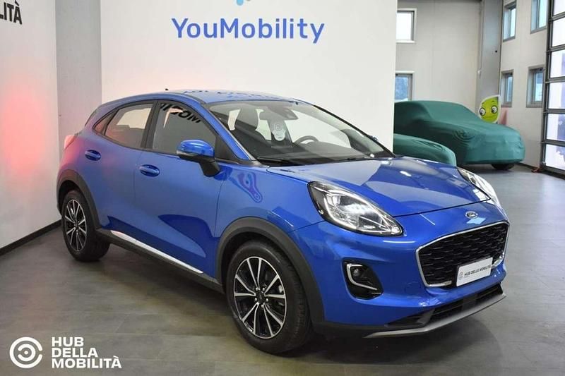 Usata Ford Puma Titanium 125 CV (91 kW) 2021 Blu SUV