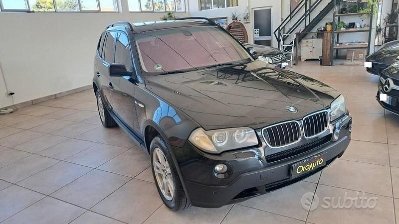 Usata BMW X3 150 CV (110 kW) 2007 Nero SUV