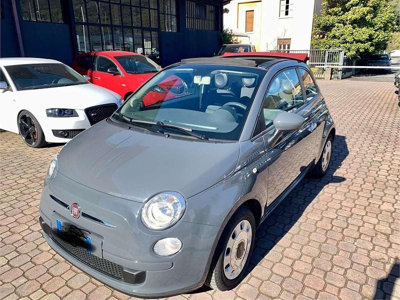 Usata Fiat 500C Pop 69 CV (50 kW) 2013 Grigio Cabrio