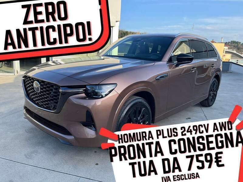 Oro Nuova 2025 Mazda CX-80 Homura-Line SUV | 60.000 € (Super prezzo) - Immagine 1/4
