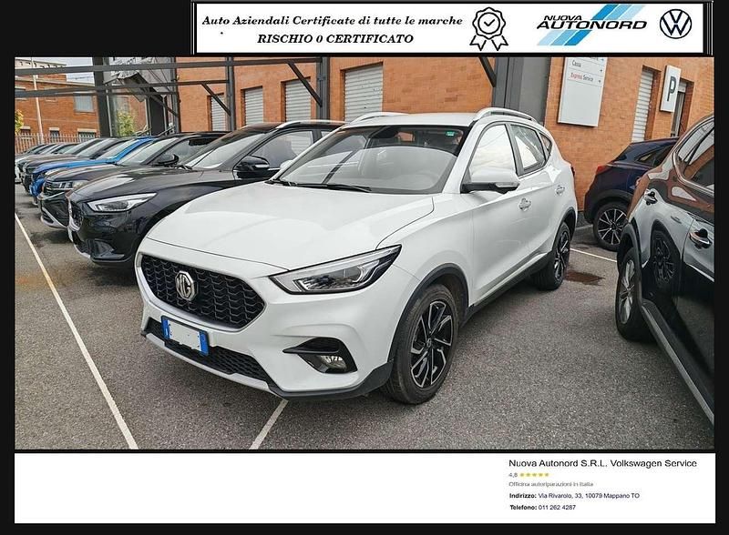 Usata MG ZS Luxury 106 CV (77 kW) 2024 Bianco SUV