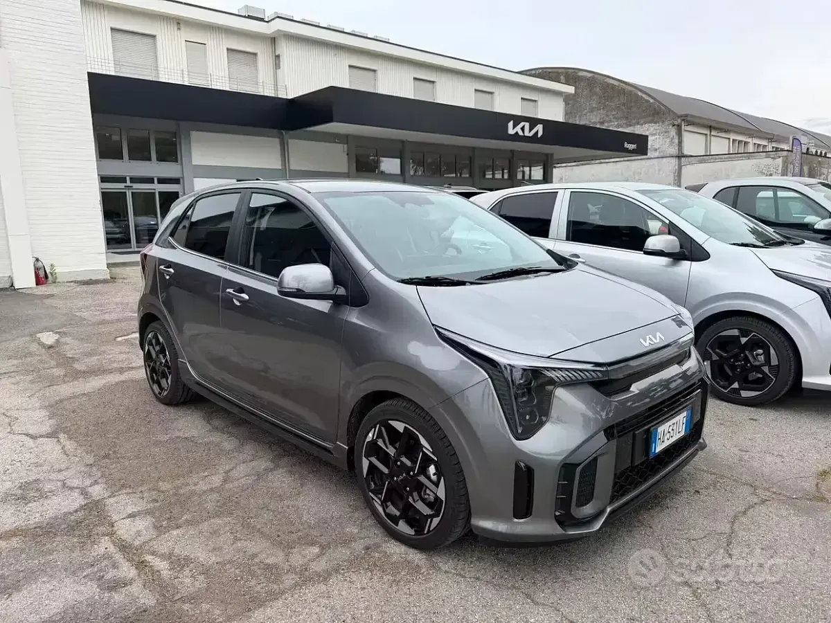 Usata Kia Picanto GT-Line 63 CV (46 kW) 2025 Grigio Utilitaria