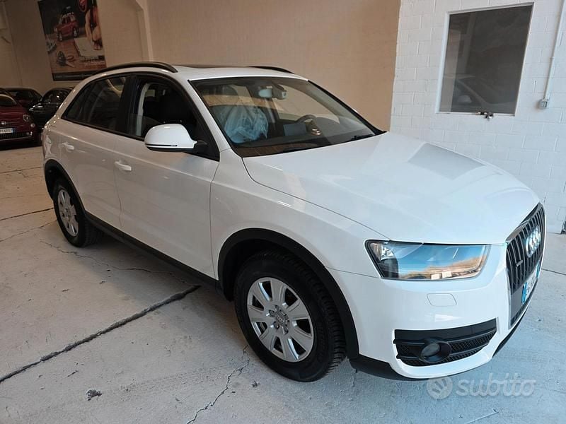 Usata Audi Q3 S-Line 140 CV (102 kW) 2014 Bianco SUV