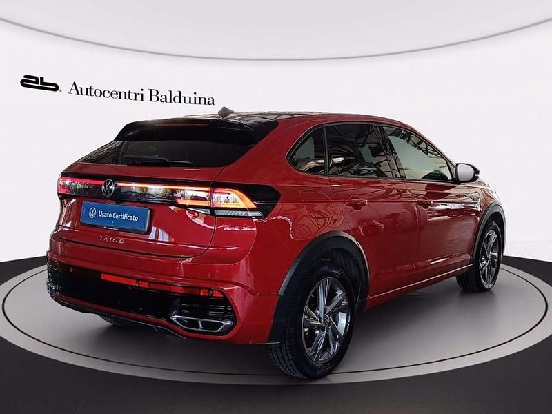 Usata VW Taigo R-line 110 CV (80 kW) 2022 Kings red metalizzato SUV