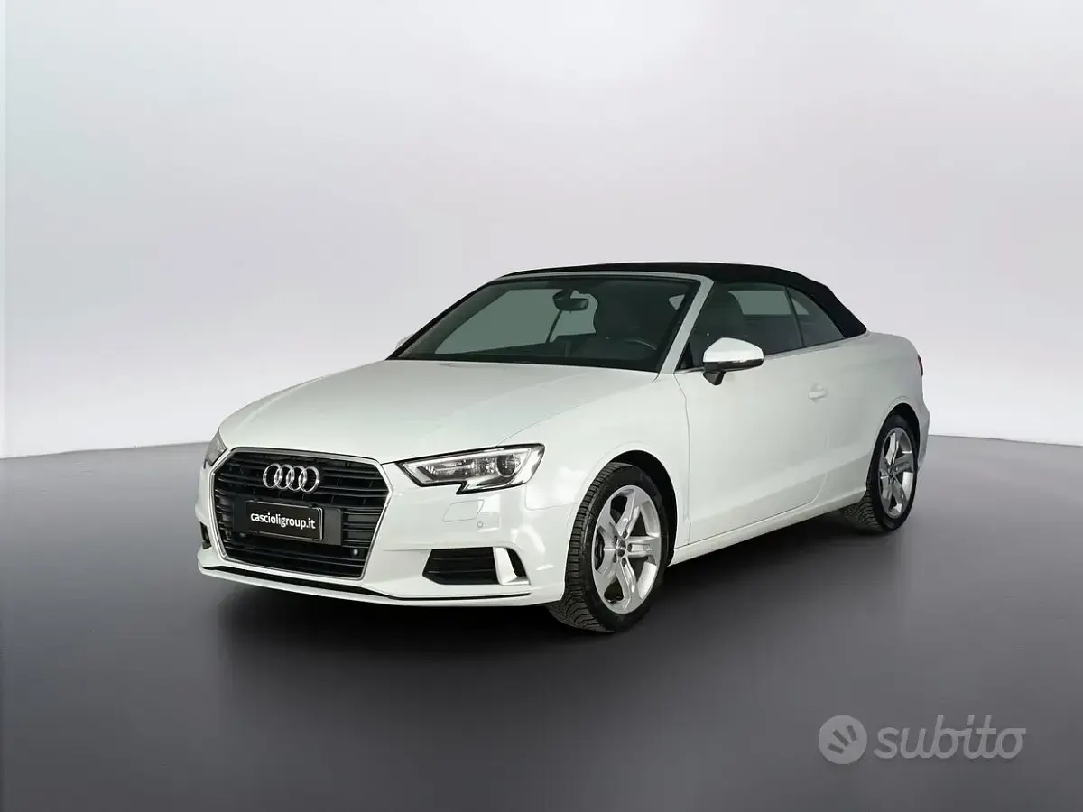Usata Audi A3 Cabriolet Sport 116 CV (85 kW) 2018 Cabrio