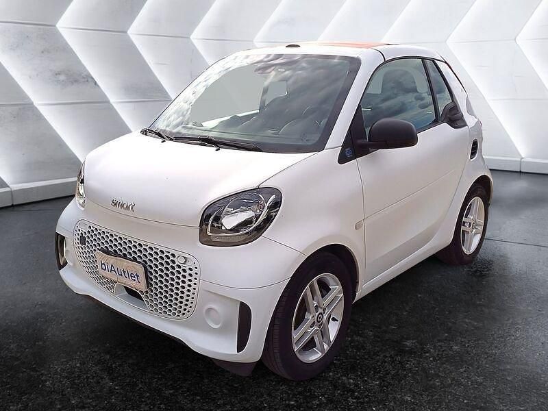 Bianco Usata 2021 Smart ForTwo Electric Drive Pure Cabrio | 12.290 € (Ottimo prezzo) - Immagine 1/4