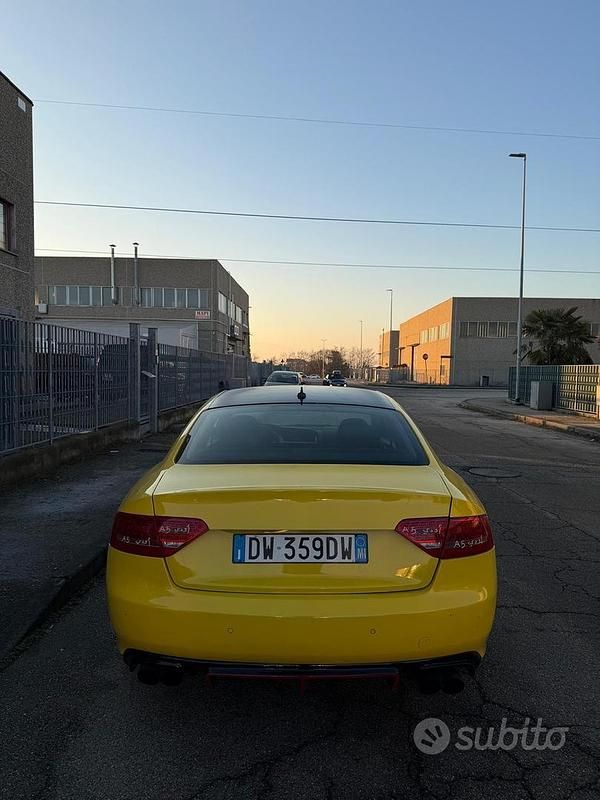 Usata Audi A5 2010 Giallo Coupé