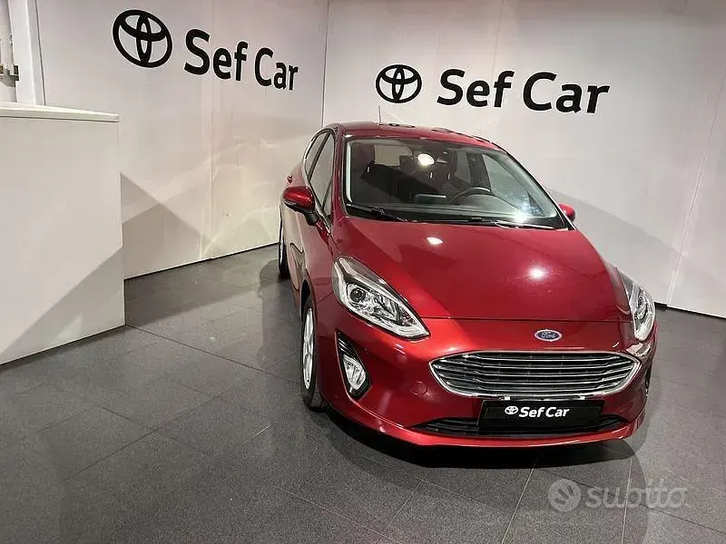 Usata Ford Fiesta S 125 CV (91 kW) 2021 Rosso Utilitaria