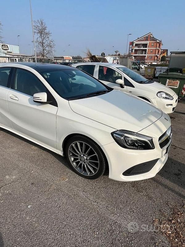 Usata Mercedes A180 Premium 2016 Bianco Berlina