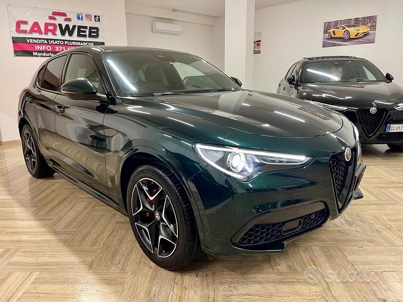 Usata Alfa Romeo Stelvio Veloce 280 CV (205 kW) 2021 Verde SUV