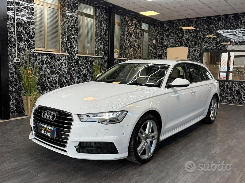 Begagnad Audi A6 Business 190 HK (139 kW) 2017 Vit Kombi