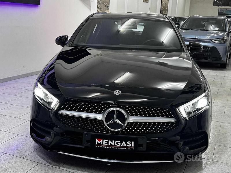 Usata Mercedes A180 Premium 116 CV (85 kW) 2021 Nero Berlina