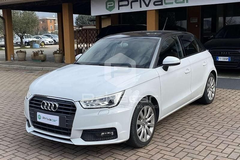 Usata Audi A1 Design 90 CV (66 kW) 2016 Bianco Utilitaria