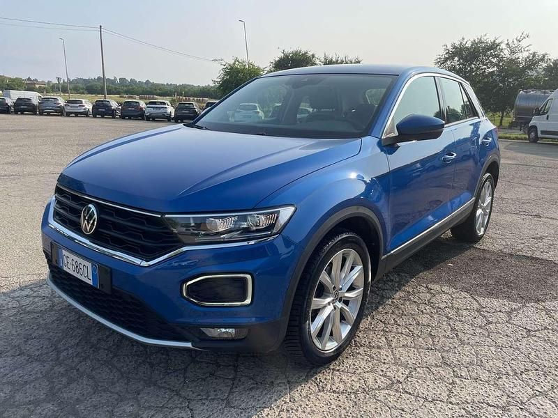 Blu Usata 2021 VW T-Roc Advance SUV | 20.999 € (Buon prezzo) - Immagine 1/4