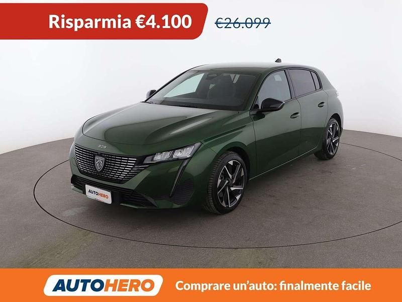 Nuova Peugeot 308 Allure 136 CV (100 kW) 2025 Verde Berlina