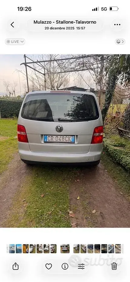 Usata VW Touran 140 CV (102 kW) 2004 Monovolume