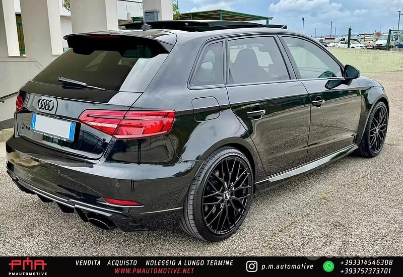 Usata Audi RS3 Ambiente 400 CV (294 kW) 2019 Nero Berlina