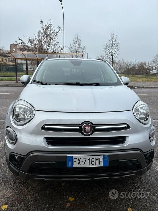 Usata Fiat 500X Cross 150 CV (110 kW) 2019 Grigio SUV