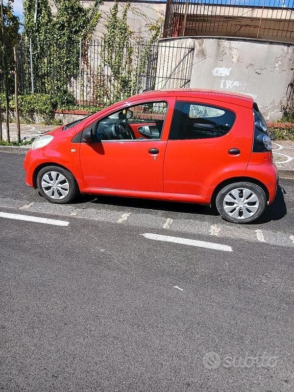 Usata Citroën C1 68 CV (50 kW) 2009 Rosso Utilitaria