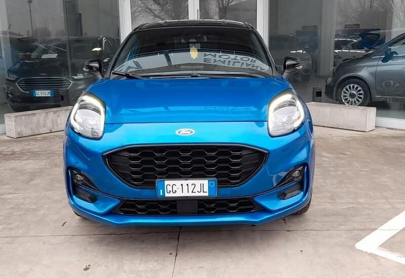 Usata Ford Puma ST-Line 125 CV (91 kW) 2021 Blu SUV