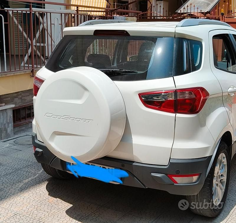 Usata Ford Ecosport 91 CV (66 kW) 2015 Bianco SUV
