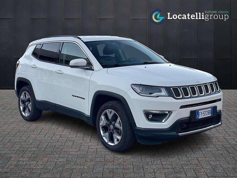 Bianco Usata 2019 Jeep Compass Limited SUV | 18.900 € (Buon prezzo) - Immagine 1/4