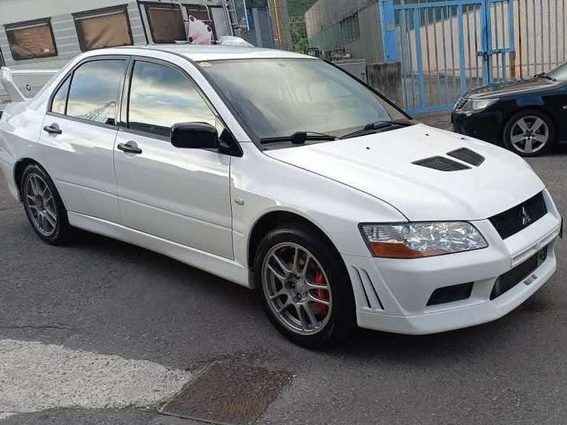 Usata Mitsubishi Lancer 280 CV (205 kW) 2003 Bianco Berlina