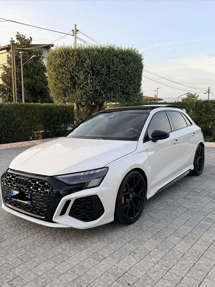 Usata Audi RS3 Design 400 CV (294 kW) 2024 Bianco Berlina
