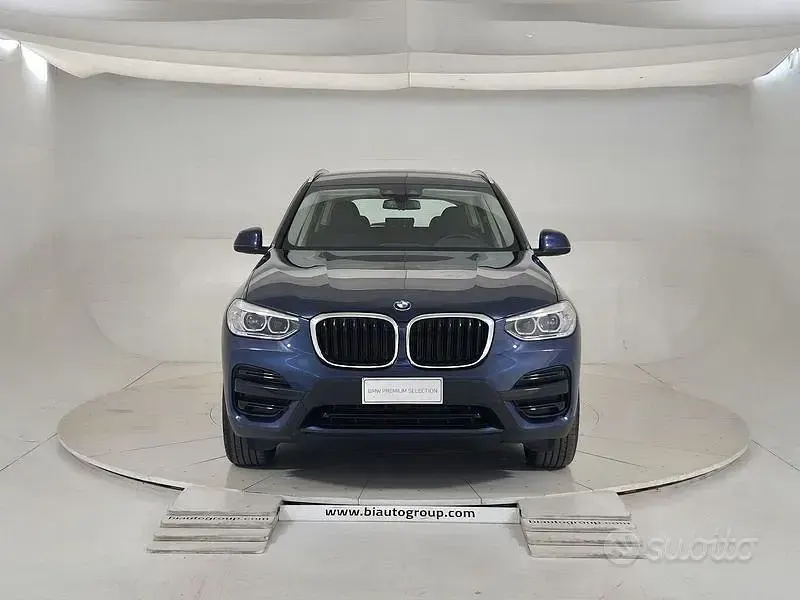 Usata BMW X3 xLine 292 CV (214 kW) 2021 Blu SUV