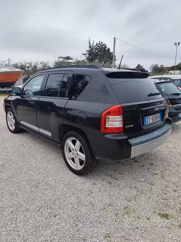 Usata Jeep Compass Limited 140 CV (102 kW) 2009 Nero SUV