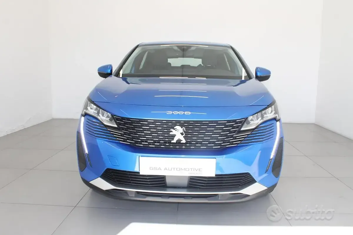 Usata Peugeot 3008 Active 131 CV (96 kW) 2021 Blu SUV